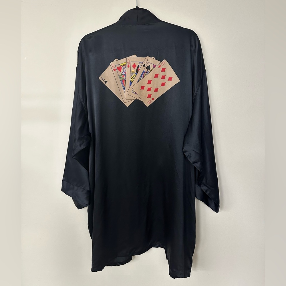 Fredrick’s of Hollywood silk robe